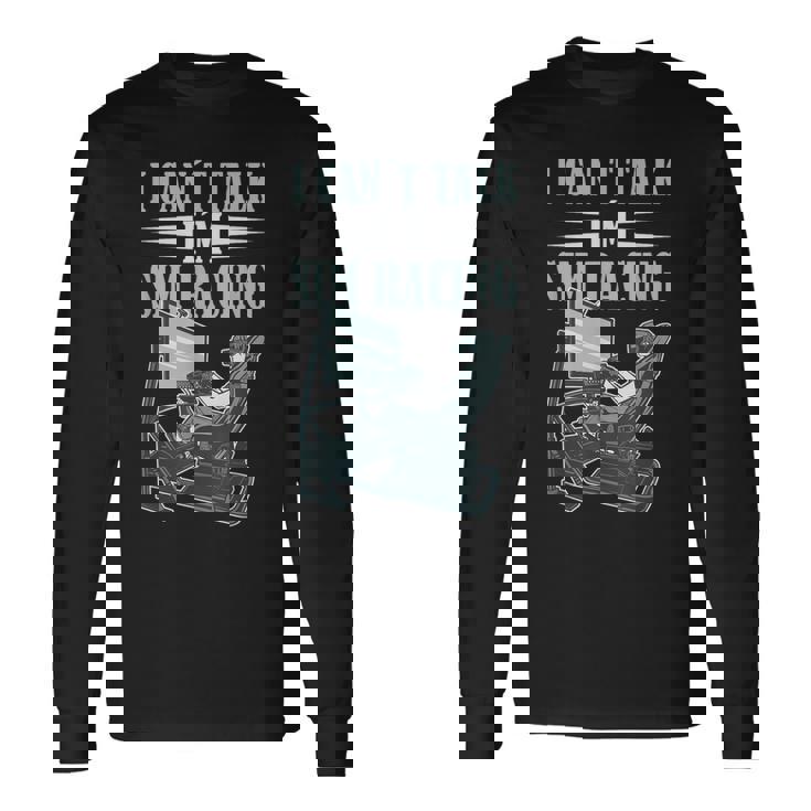 Sim Racing Equipos Simulación De Carreras Carreras En Línea Camiseta de manga larga