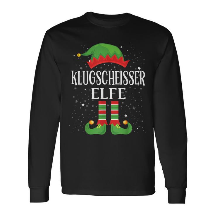 Smart Elf Outfit Christmas Family Elf Christmas Langarmshirts Geschenkideen