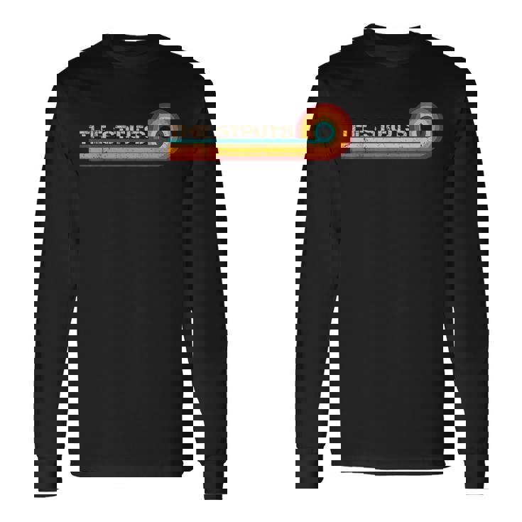 The Black Dahlia Murder Retro Stripes Musician Vintage Long