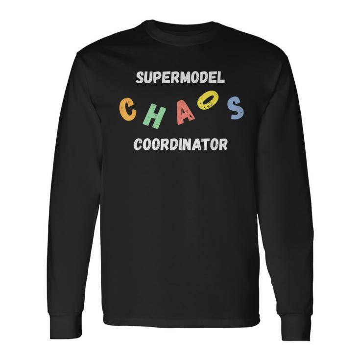 Creating Chaos Long Sleeve T-shirt By Polly Nor | Polly Nor