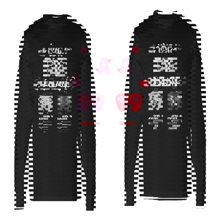 Tata Gamer En Cours Future Tata 2025 Annonce Tatie 2025 T-shirt à manches longues