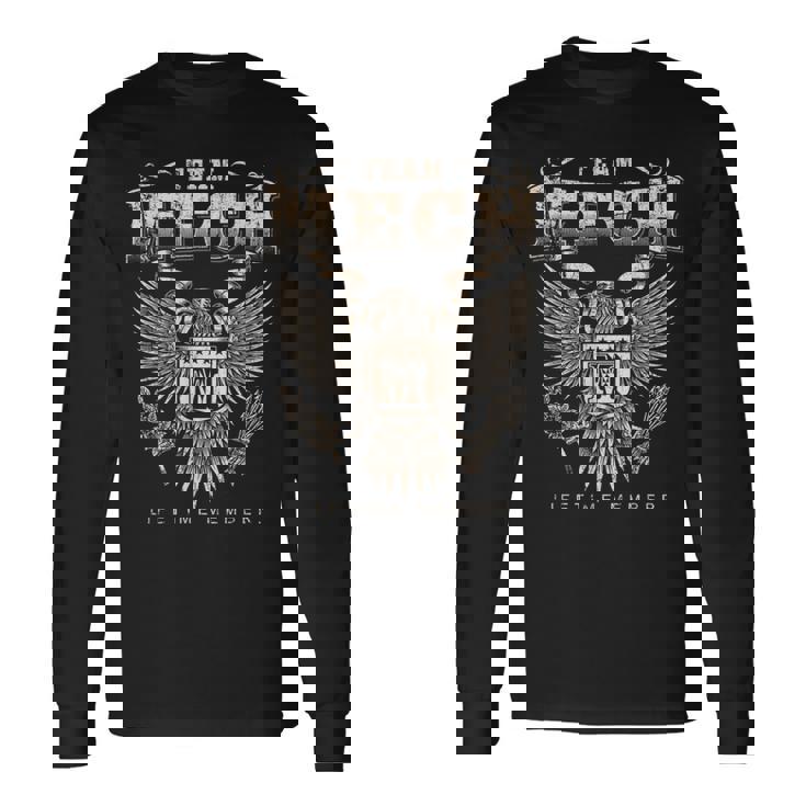 Team Mech Lifetime Member Mech Name Long Sleeve T-Shirt