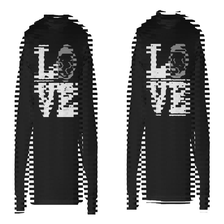 Técnico De Sonido Amor Xlr Conexión Ingeniero De Sonido Camiseta de manga larga