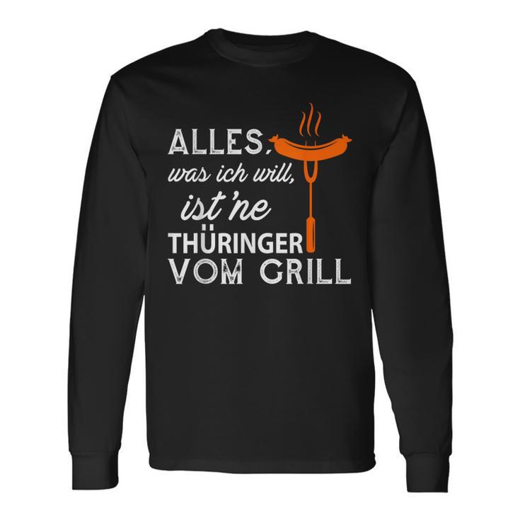 With Thuringerom Grill Grillfest Langarmshirts Geschenkideen