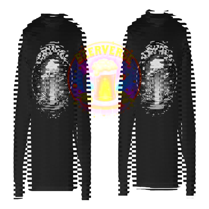 Universo De La Cerveza Camiseta de manga larga