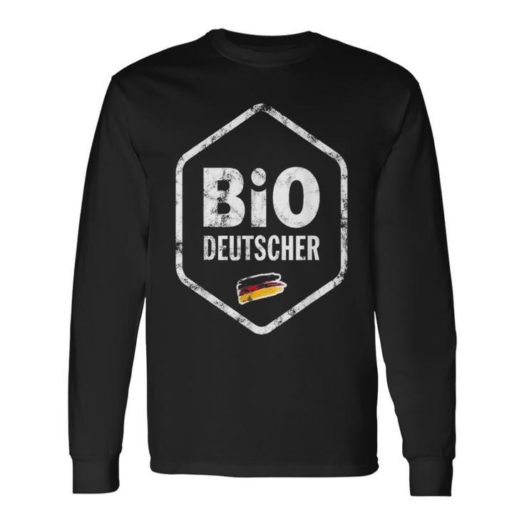 Unword Of The Year 2024 Organic German 100 Bio-Deutsch Langarmshirts Geschenkideen