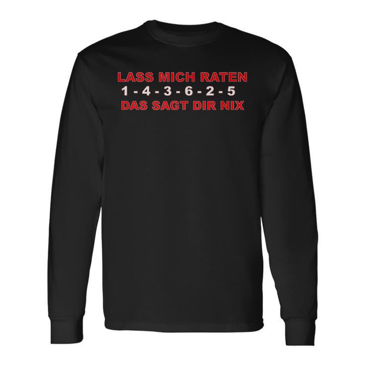 V6 Motor 6 Ignition Order Tuning6 S Langarmshirts Geschenkideen