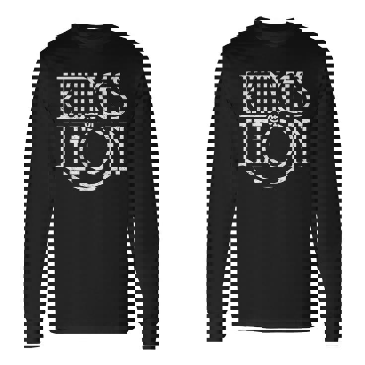 Vintage King Of Leons Musician Distressed Rock Long Sleeve T-Shirt Gifts ideas