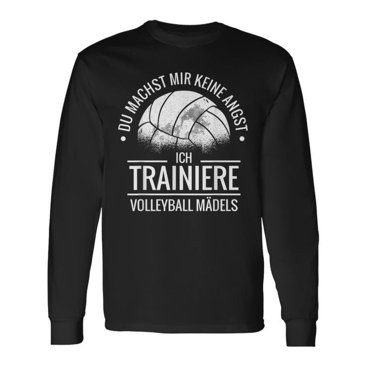 Volleyball Trainer Langarmshirts Geschenkideen