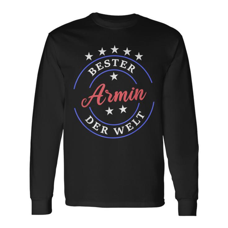 Vornamen Bester Armin Der Weltorname Armin Langarmshirts Geschenkideen