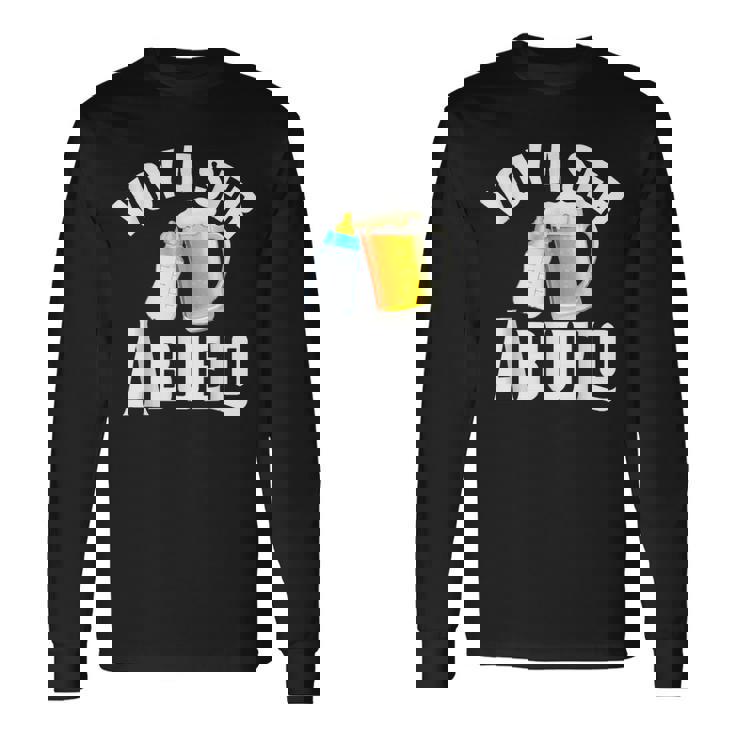 Voy A Ser Abuelo En Prácticas Abuelos Primerizos Futuro Camiseta de manga larga