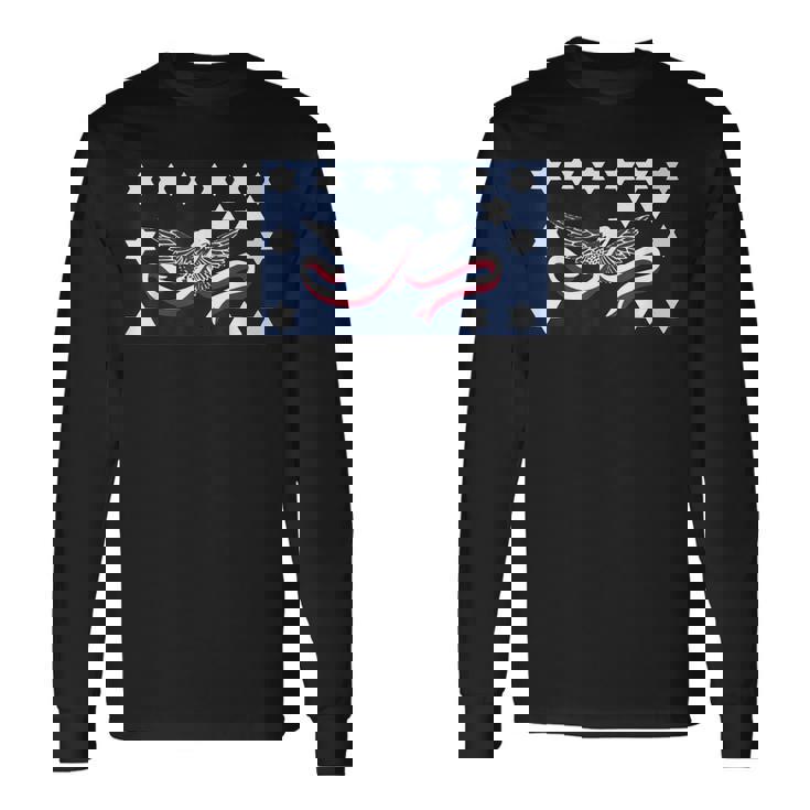 Whiskey Rebellion Flag US History Libertarian Anti Tax Long Sleeve T-Shirt Gifts ideas