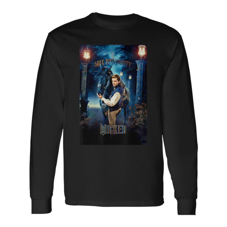 Wicked Fiyero Gates Of Shiz Poster Langarmshirts Geschenkideen