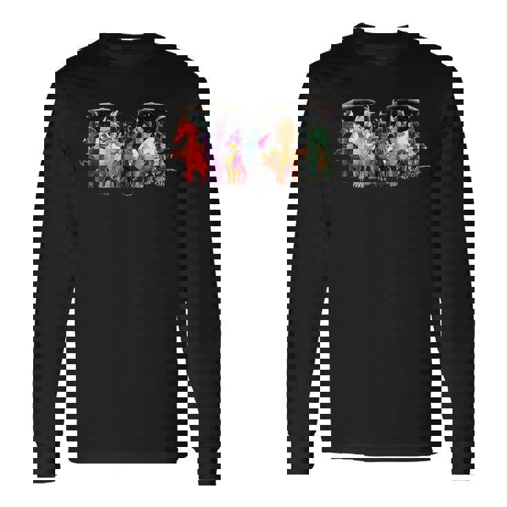 Wing Of Fires Legends Fathom Darkstalker Clearsight Long Sleeve T-Shirt