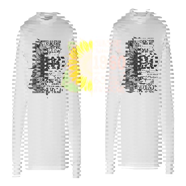 1960 Sunflower Sunshine 2025 Long Sleeve T-Shirt