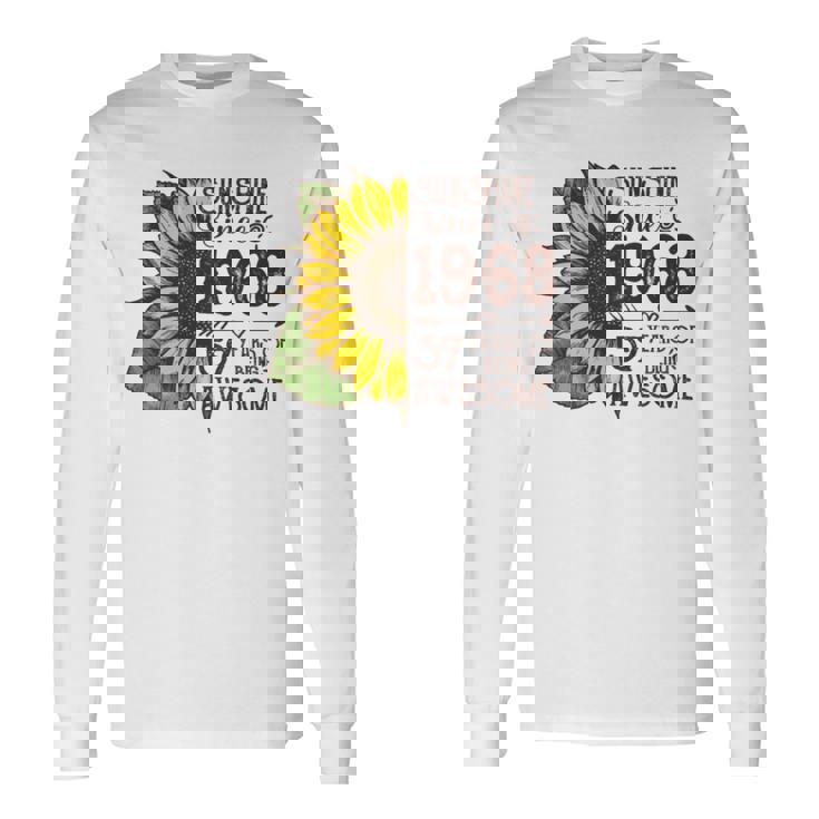 1968 Sunflower Sunshine 2025 Long Sleeve T-Shirt