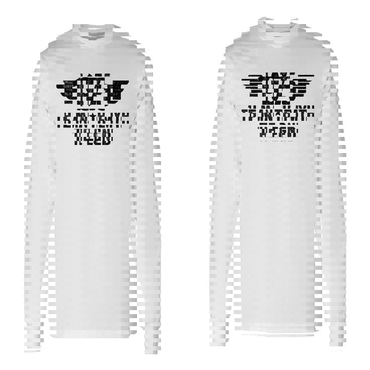 1975 The Man The Myth The Legend Camiseta de manga larga