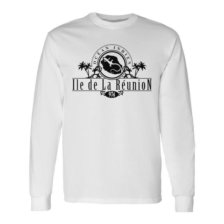 974 Isla De La Reunión Camiseta de manga larga
