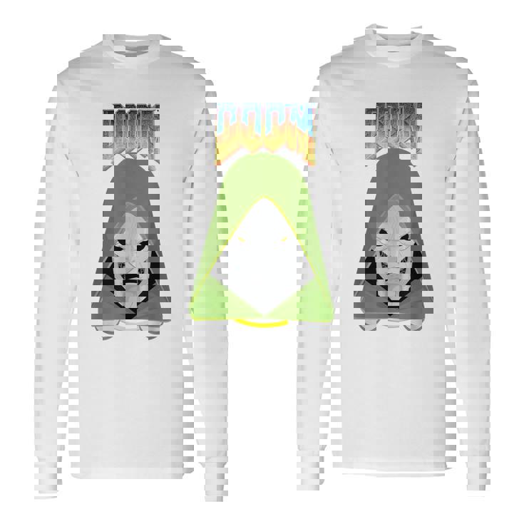 Amateur De Jeu Dr Doom T-shirt à manches longues