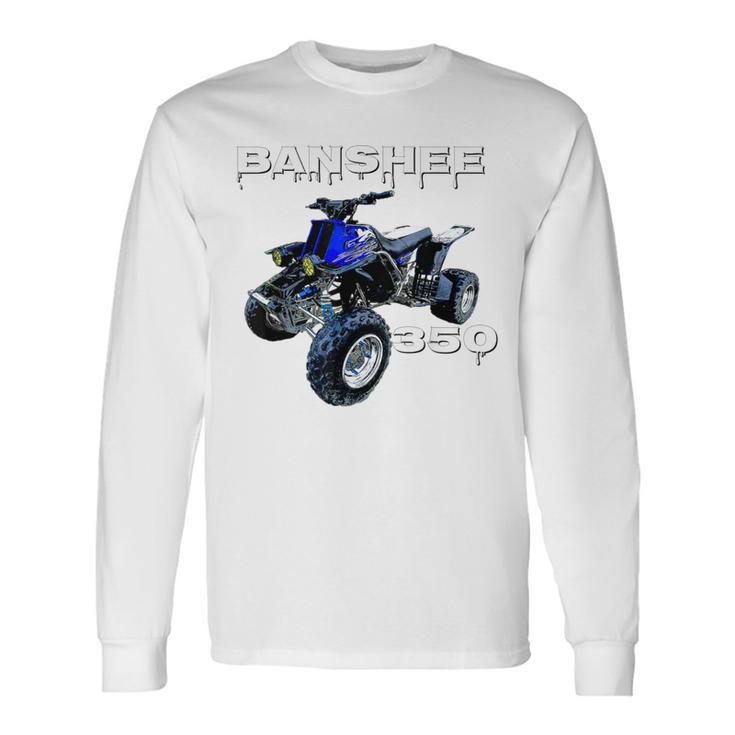 Banshee Quad Atv Atc Vintage Retro All Terrain Vehicle Long Sleeve T-Shirt