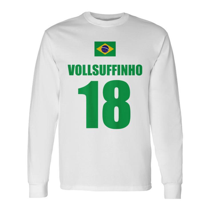 Brazil Party & Sauf Jersey For Malle Holiday Party Crew Yellow Langarmshirts Geschenkideen