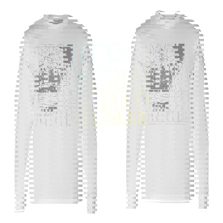 Casa Mtns Foncé T-shirt à manches longues