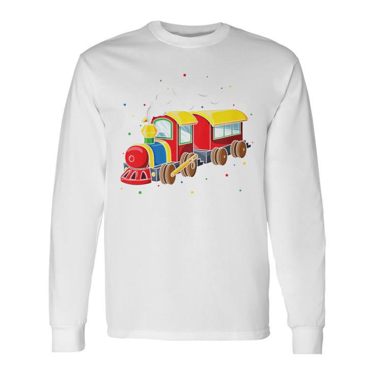 Children's Railway Children's Locomotive Trains Steam Train 80 Langarmshirts Geschenkideen