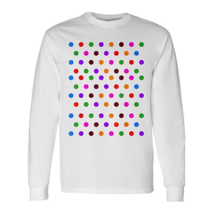 Colourful With Polka Dots S Langarmshirts Geschenkideen