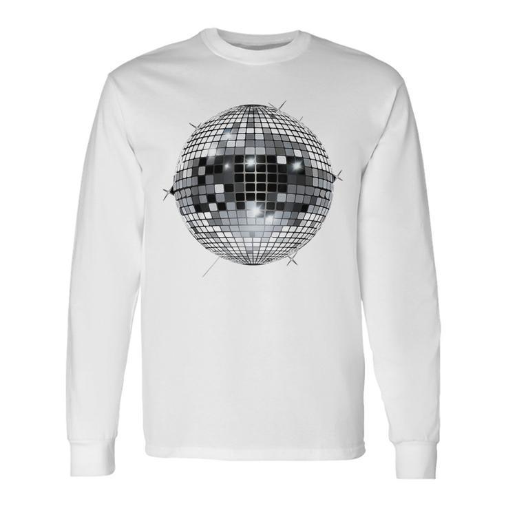 Discoballintage Retro House Disco Ball Cool Party Langarmshirts Geschenkideen