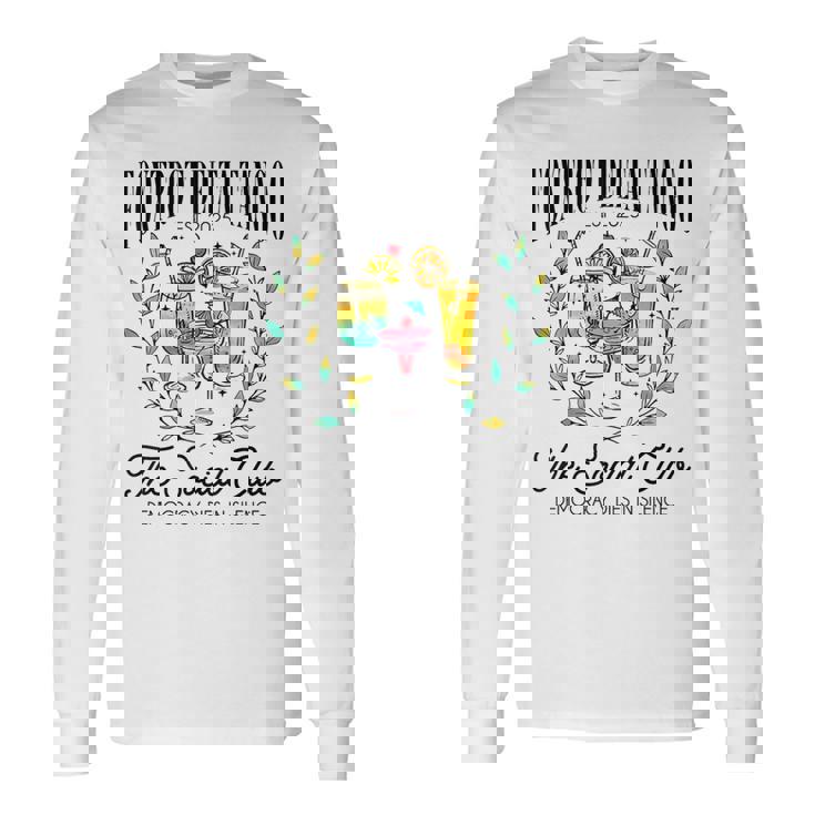 Foxtrots Deltas Tangos Retro Vintage Beach Long Sleeve T-Shirt