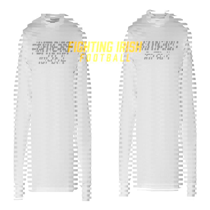 Notre Dame High School Football Team Long Sleeve T-Shirt