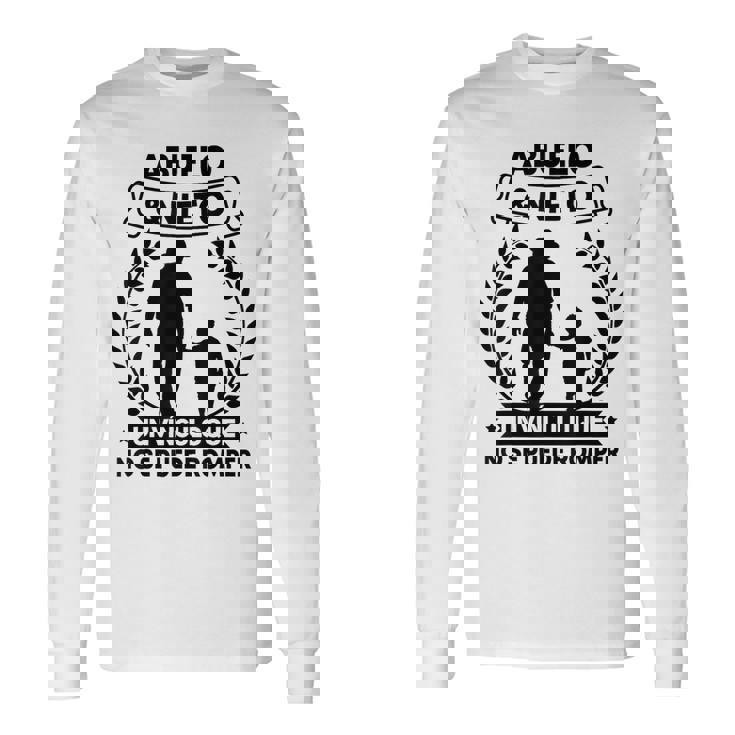 Regalo Para Abuelo Y Nieto Camiseta de manga larga