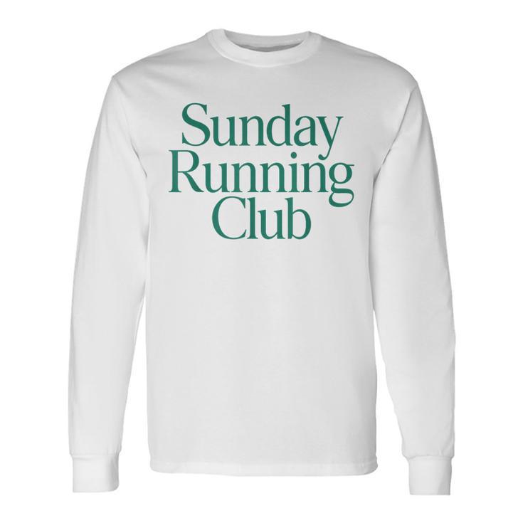 Sunday Running Club X Jogger Jogging Runner Fitness Gym Langarmshirts Geschenkideen