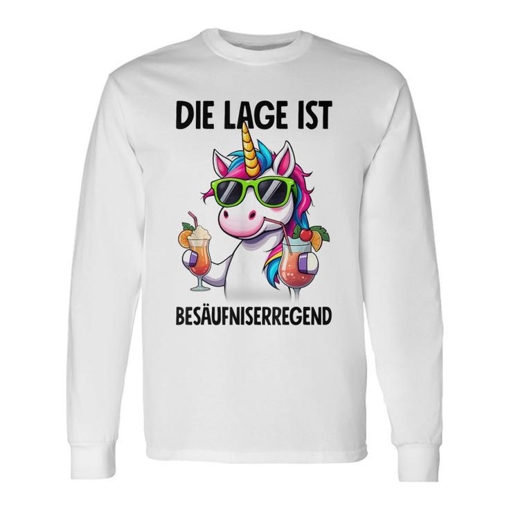 With Unicorn Motif Langarmshirts Geschenkideen