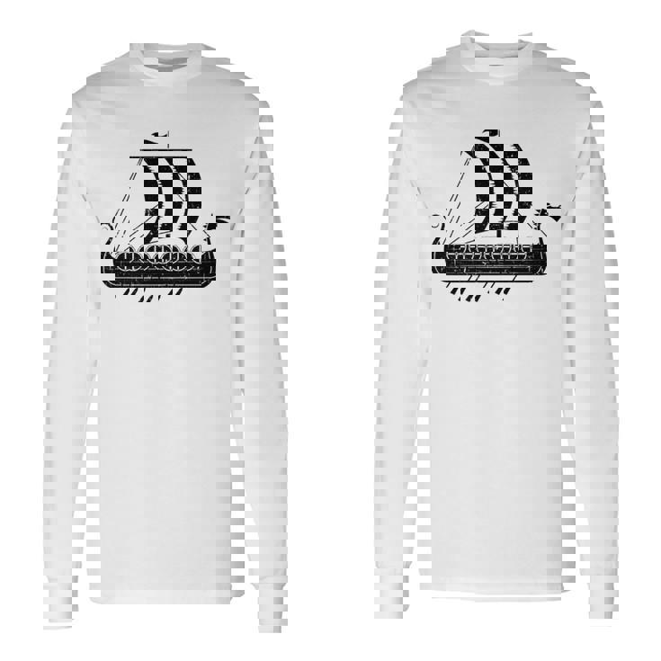 Viking Long Ship Drakkar Dragon Premium Long Sleeve T-Shirt
