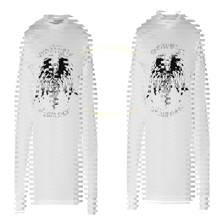 Wow Healer Spirit Guardian For Healers Gaming Healing Long Sleeve T-Shirt
