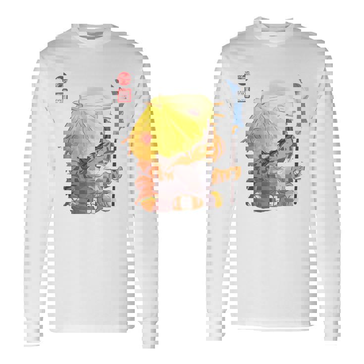 Year Of The Tiger Chinese Zodiac Animal Horoscope Red Seal Tank Top Long Sleeve T-Shirt