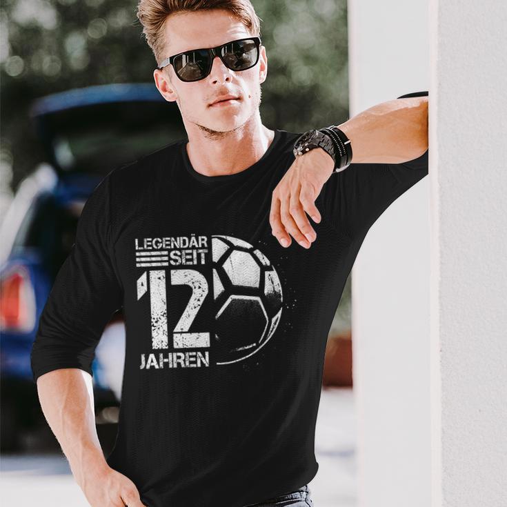 12 Geburtstag Retro Handball Spieler 12 Jahre Junge Kinder Langarmshirts Geschenke für Ihn