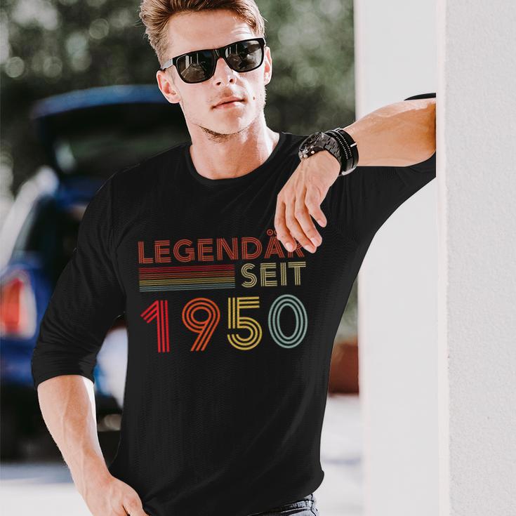 1950 Birthday Man 75Th Decoration 75S 75Th Birthday Langarmshirts Geschenke für Ihn