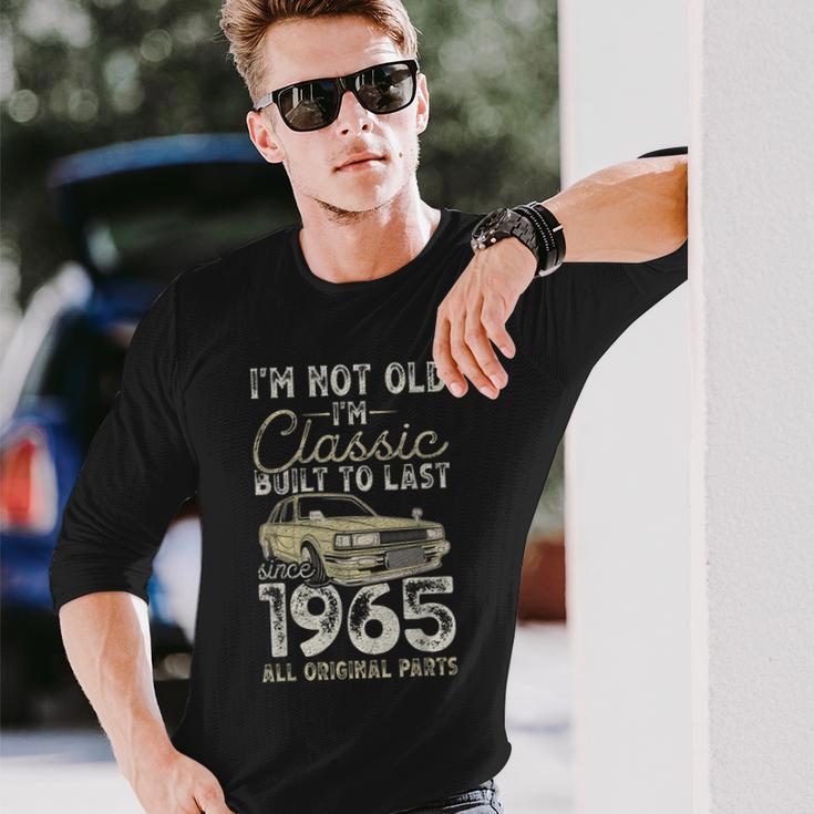 60 Geburtstag Seit 1965 Oldtimer 60 Jahre Alt Langarmshirts Geschenke für Ihn