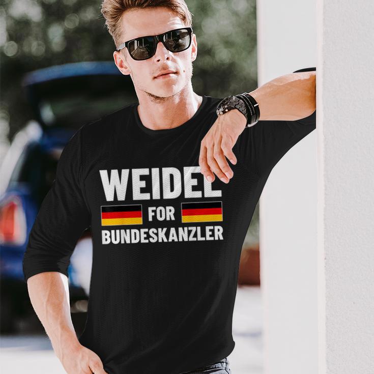 Alice Weidel For Bundeskanzler Langarmshirts Geschenke für Ihn