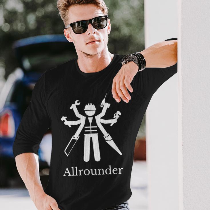 Alleskönner Craftsman Husband Father Tool Langarmshirts Geschenke für Ihn