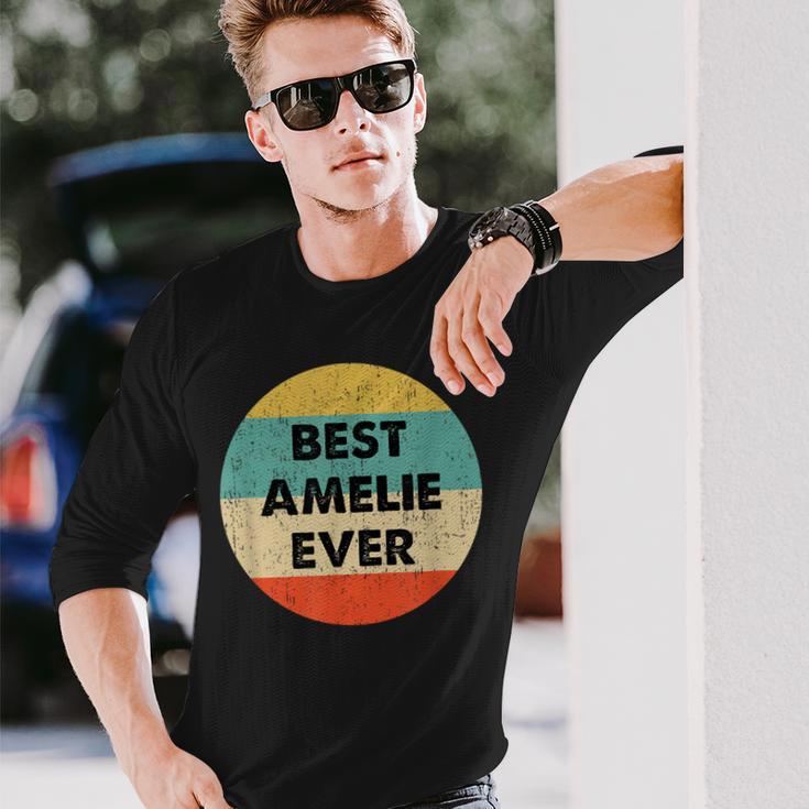 Amelie First Name Langarmshirts Geschenke für Ihn