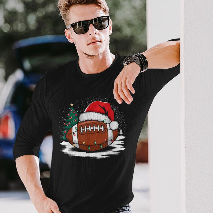 American Football Christmas Langarmshirts Geschenke für Ihn