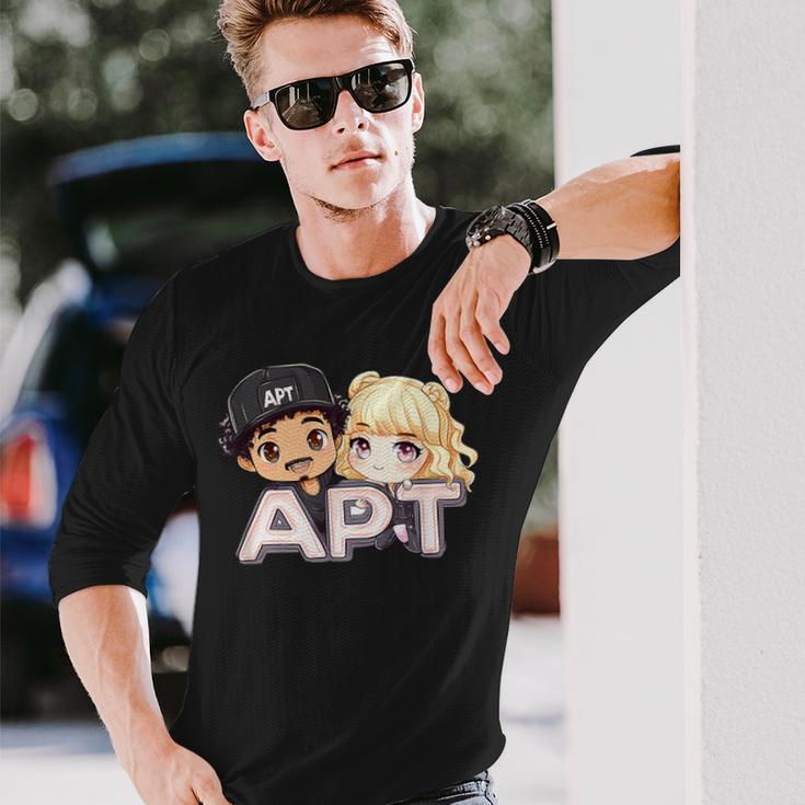 Apt Buddies Adorable Chibi Langarmshirts Geschenke für Ihn