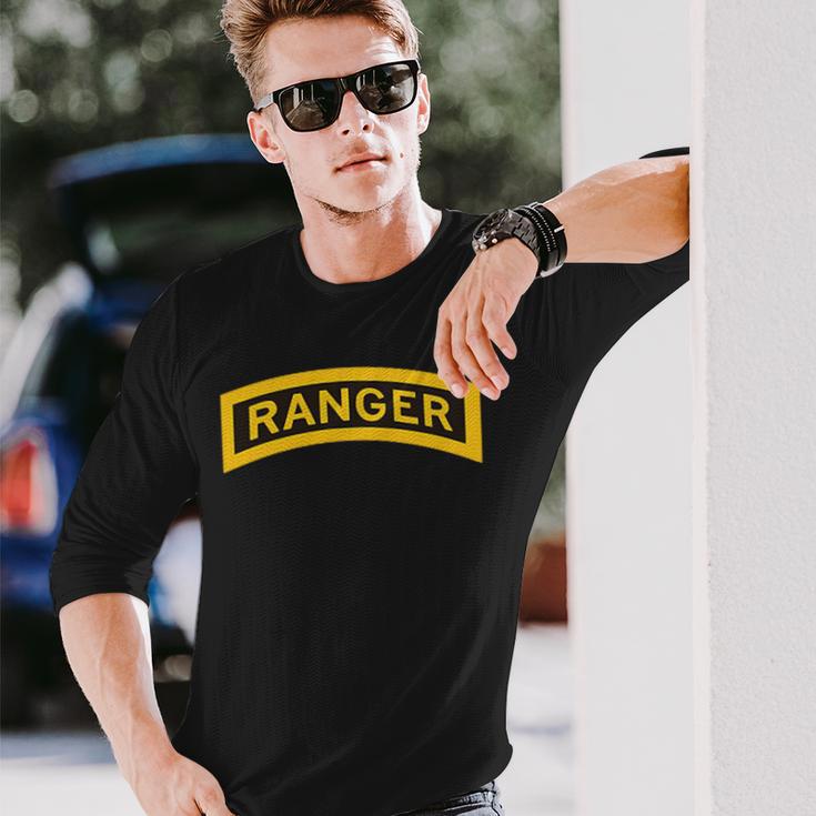 Army Ranger Ranger Tab Us Army Ranger School Langarmshirts Geschenke für Ihn