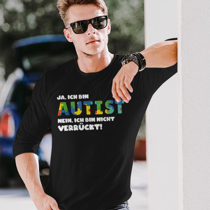 Autism Awareness Outfit Autistic Support Langarmshirts Geschenke für Ihn