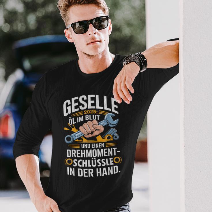 Azubi Ausbildung Bestandene Gesellenprüfung Geselle 2025 Langarmshirts Geschenke für Ihn