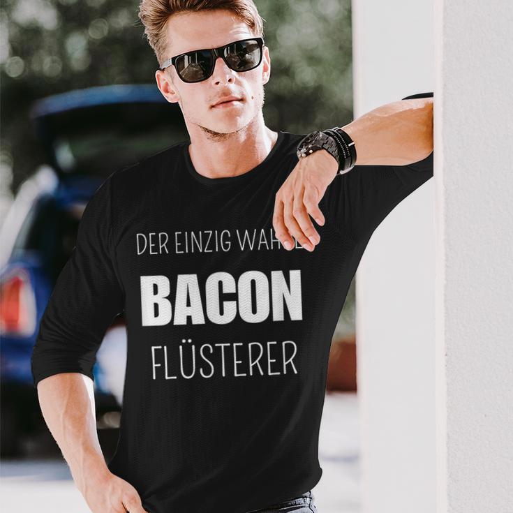 Bacon Saying American Courts Langarmshirts Geschenke für Ihn