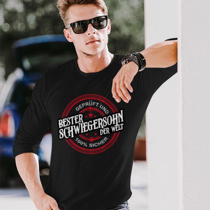 Bester Schwiegersohn Der Welt Best Slogan Langarmshirts Geschenke für Ihn